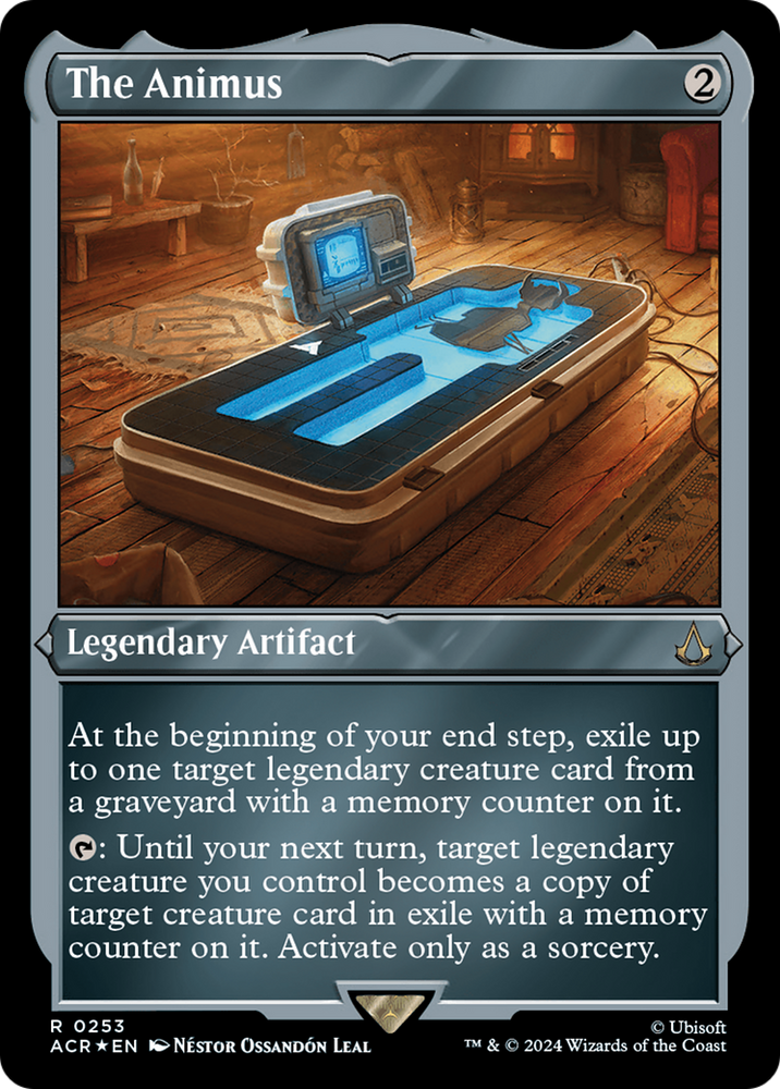 The Animus (Foil Etched) [Assassin's Creed] Magic: The Gathering