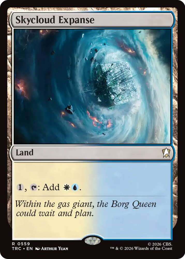 Skycloud Expanse [Star Trek Commander] Magic: The Gathering