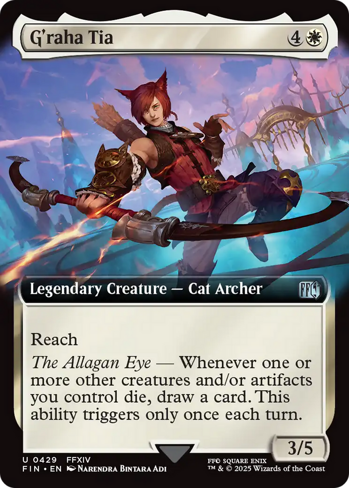 G'raha Tia (Extended Art) [FINAL FANTASY] Magic: The Gathering