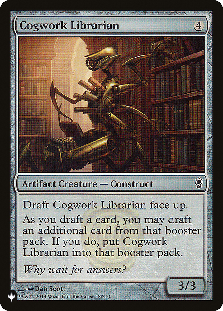 Cogwork Librarian [The List] Magic: The Gathering