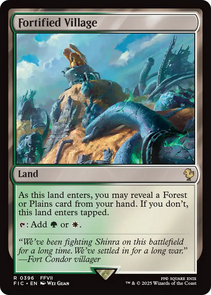 Fortified Village [FINAL FANTASY Commander] Magic: The Gathering