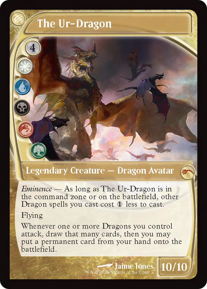The Ur-Dragon (Retro Frame) [MagicFest 2025] Magic: The Gathering