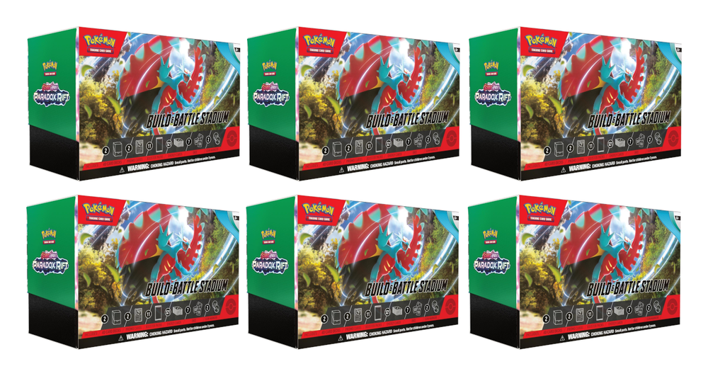 Scarlet & Violet: Paradox Rift - Build & Battle Stadium Case Pokémon