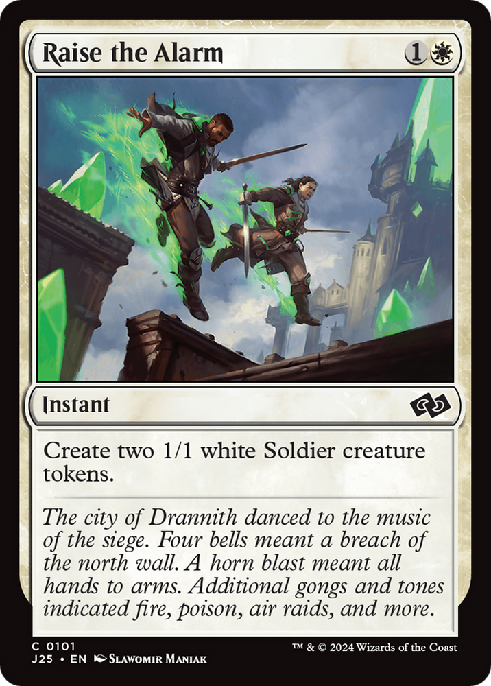 Raise the Alarm [Foundations Jumpstart] Magic: The Gathering