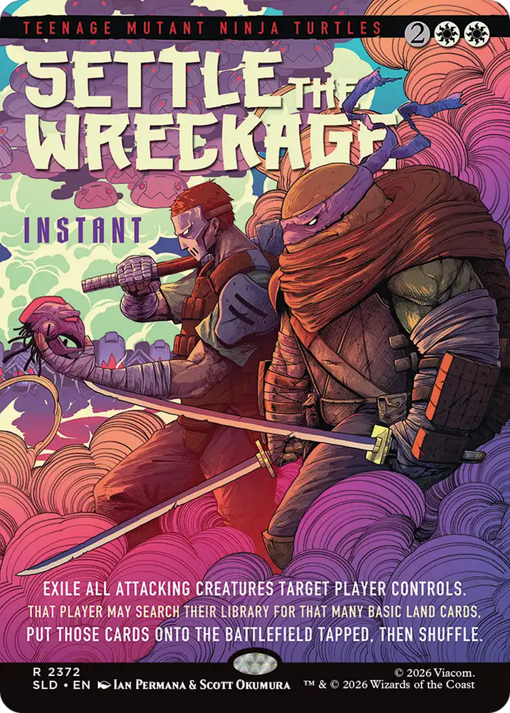 Settle the Wreckage [Secret Lair Drop Series] Magic: The Gathering
