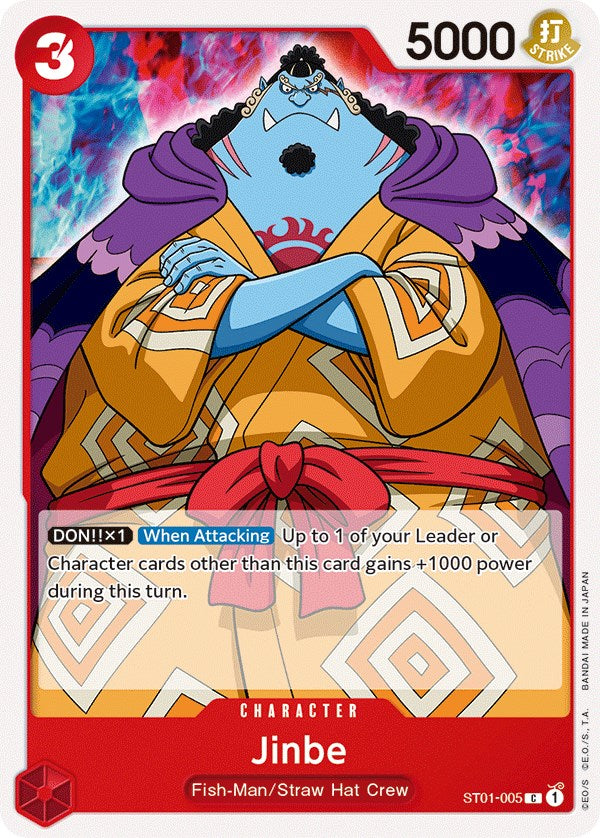 Jinbe [Starter Deck: Straw Hat Crew] Bandai