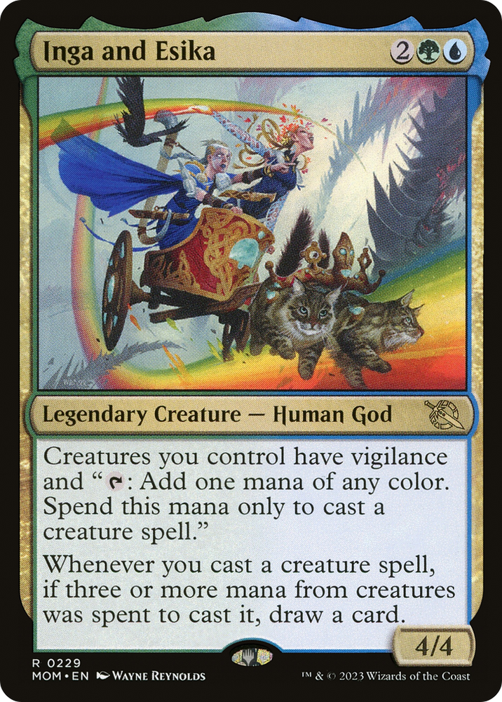 Inga and Esika [March of the Machine] Magic: The Gathering