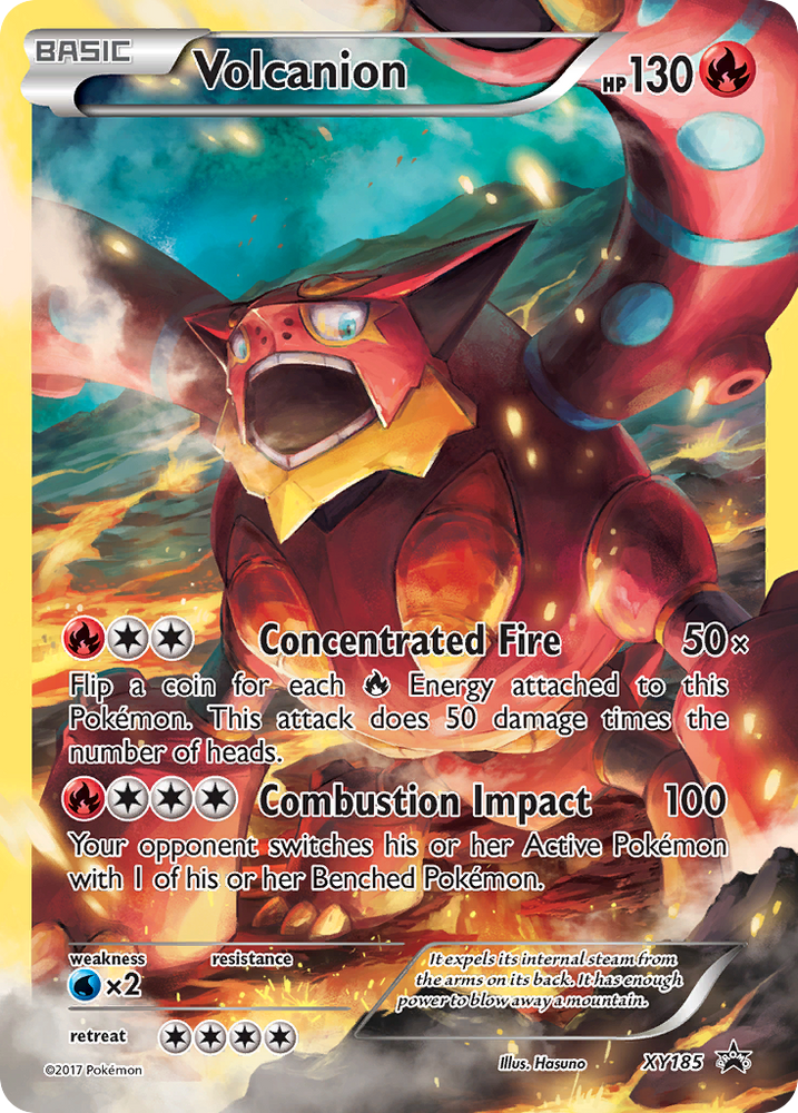 Volcanion (XY185) [XY: Black Star Promos] Pokémon