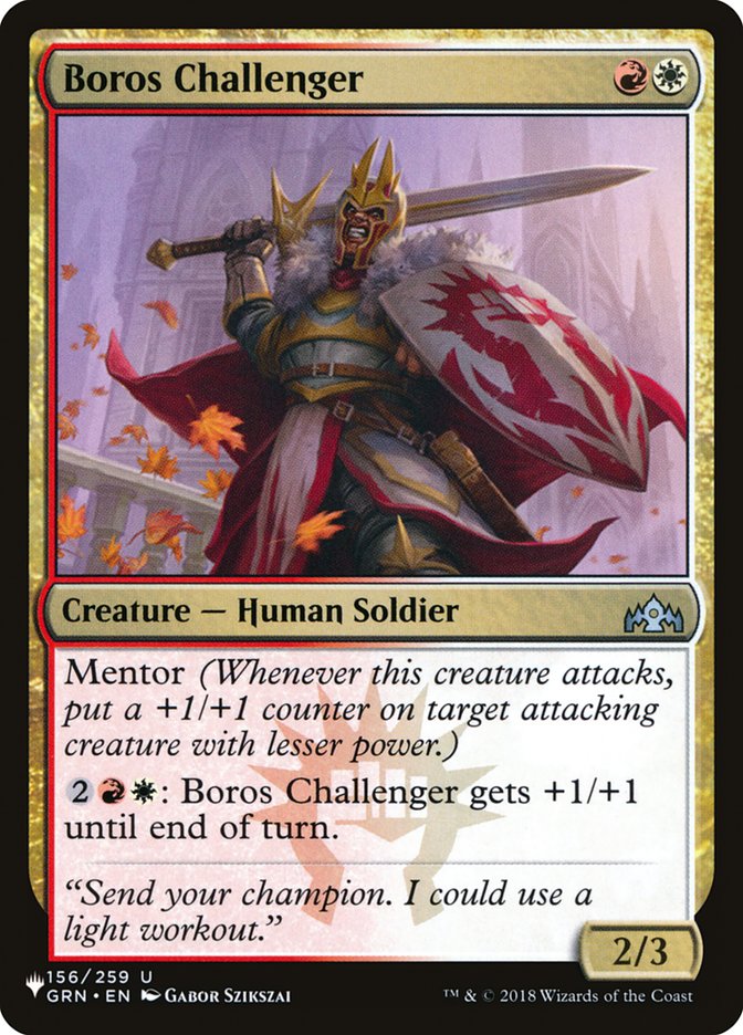 Boros Challenger [The List] Magic: The Gathering