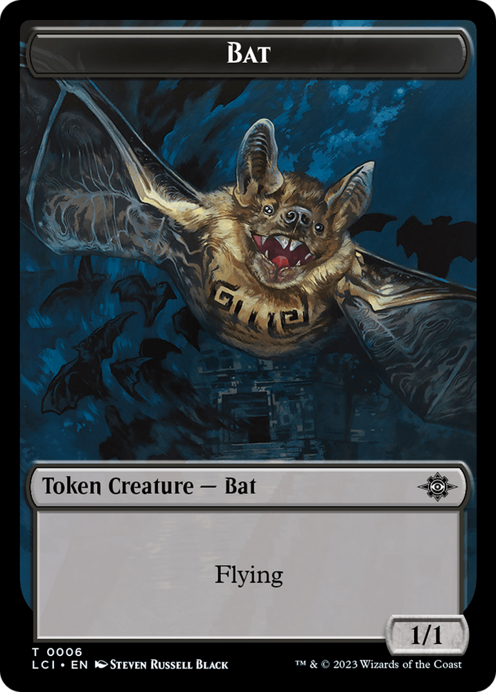 Copy // Bat Double-Sided Token [The Lost Caverns of Ixalan Tokens] Magic: The Gathering