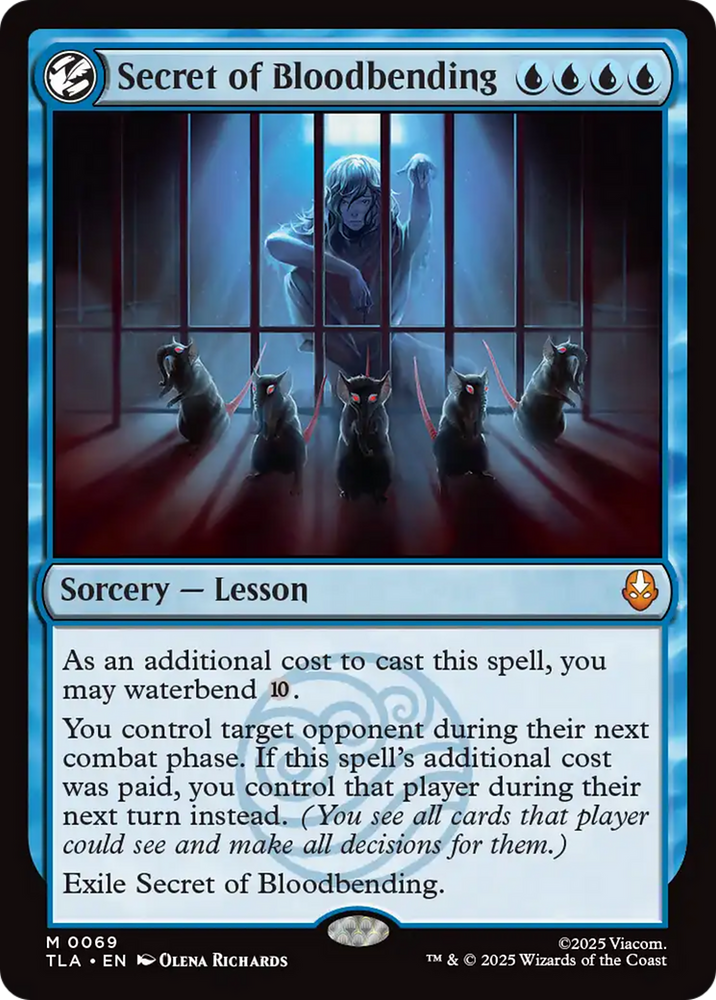 Secret of Bloodbending [Avatar: The Last Airbender] Magic: The Gathering