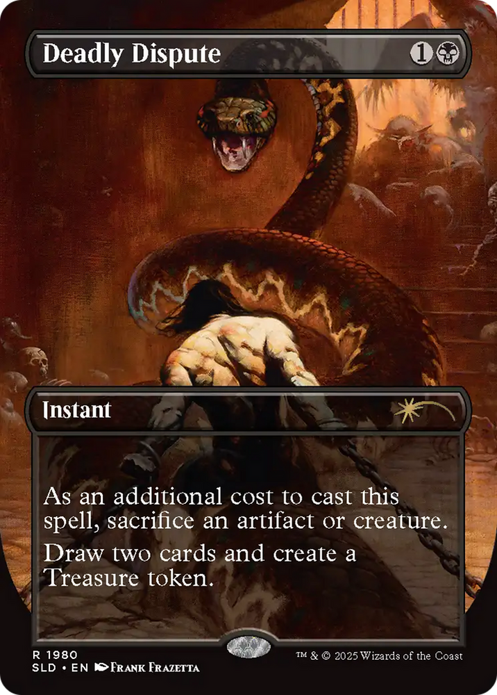 Deadly Dispute (1980) [Secret Lair Drop Series] Magic: The Gathering
