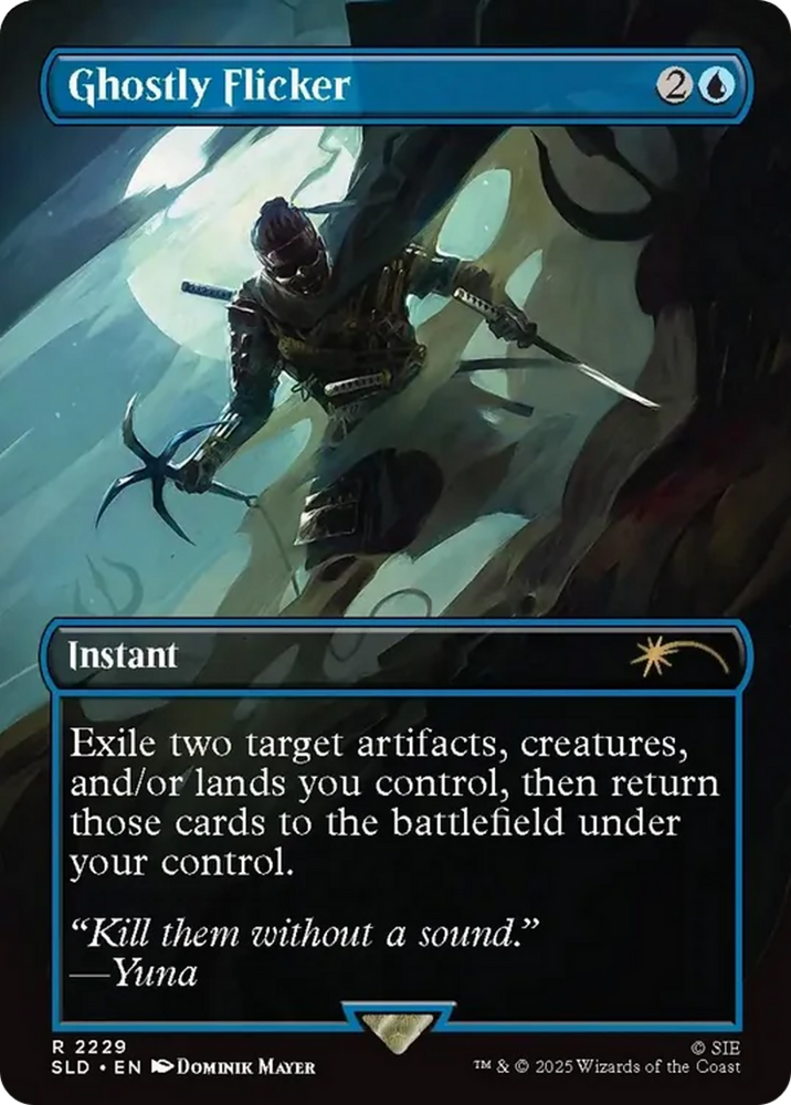 Ghostly Flicker [Secret Lair Drop Series] Magic: The Gathering