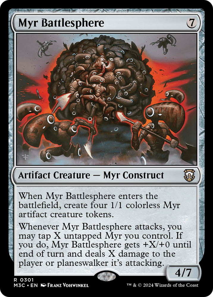 Myr Battlesphere [Modern Horizons 3 Commander] Magic: The Gathering