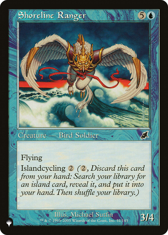 Shoreline Ranger [The List] Magic: The Gathering