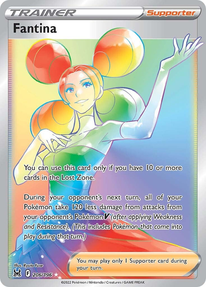 Fantina (206/196) [Sword & Shield: Lost Origin] Pokémon