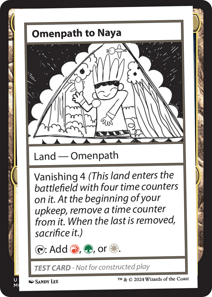 Omenpath to Naya [Mystery Booster 2 Playtest Cards] Magic: The Gathering