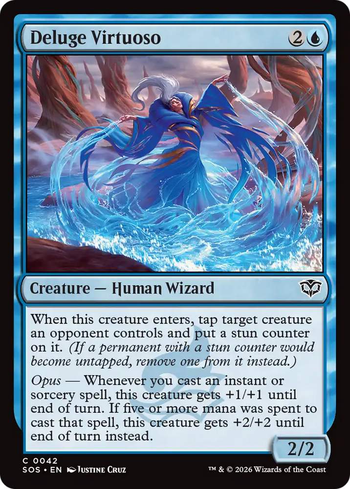 Deluge Virtuoso [Secrets of Strixhaven] Magic: The Gathering