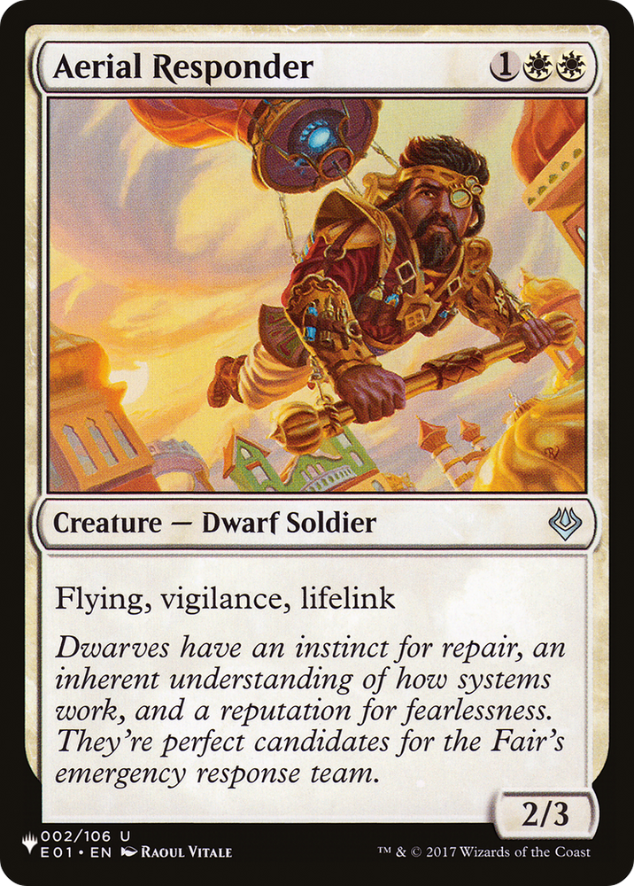 Aerial Responder [The List] Magic: The Gathering