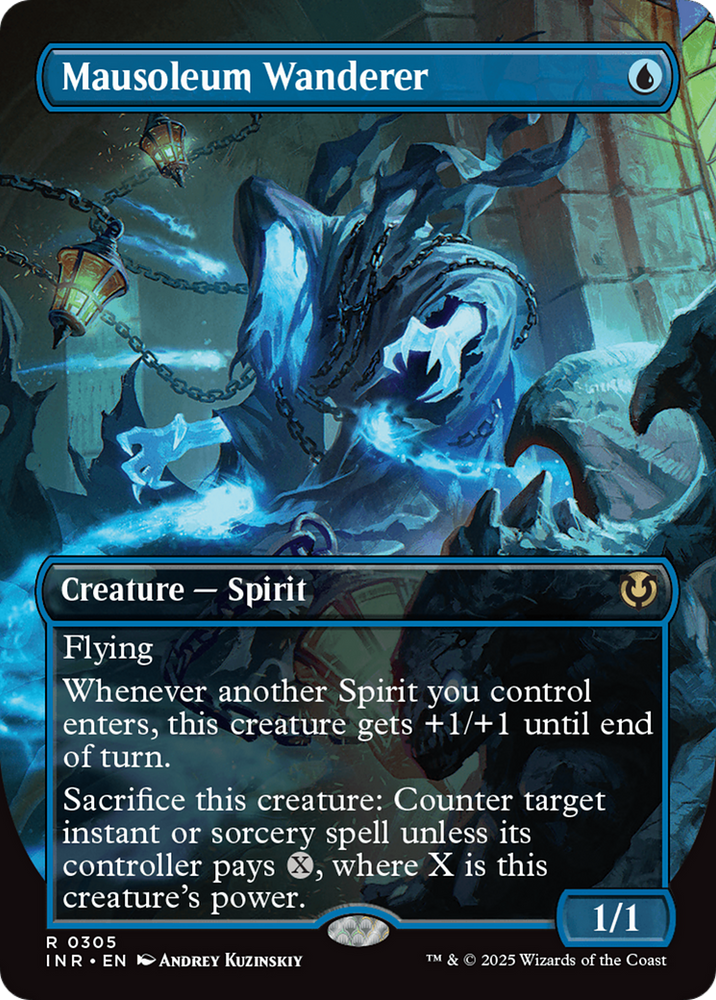 Mausoleum Wanderer (Borderless) [Innistrad Remastered] Magic: The Gathering