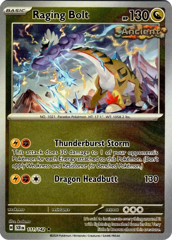 Raging Bolt (111/142) [Scarlet & Violet: Stellar Crown] Pokémon