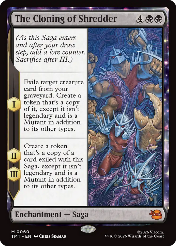 The Cloning of Shredder [Teenage Mutant Ninja Turtles] Magic: The Gathering