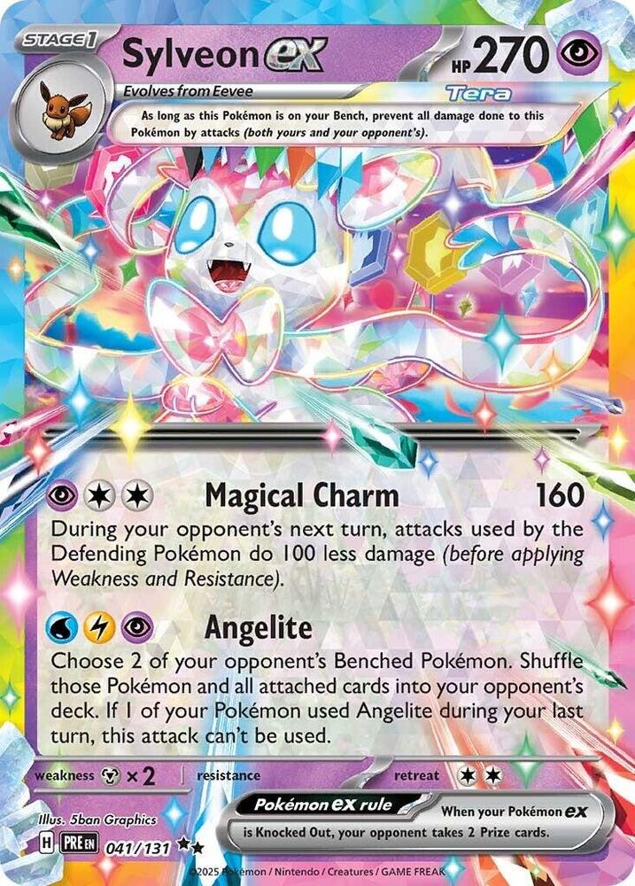 Sylveon ex (041/131) [Scarlet & Violet: Prismatic Evolutions] Pokémon