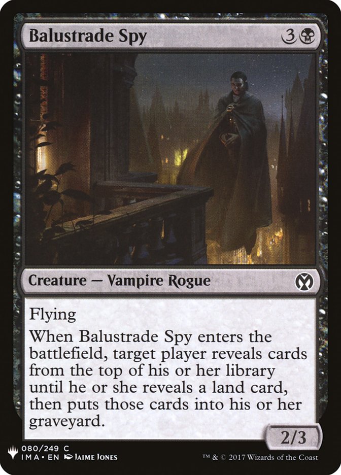 Balustrade Spy [Mystery Booster] Magic: The Gathering