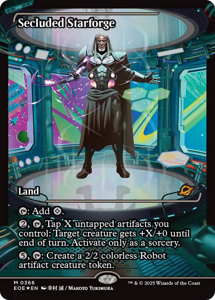 Secluded Starforge (Showcase) [Edge of Eternities] Magic: The Gathering