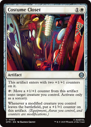 Costume Closet [Marvel's Spider-Man] Magic: The Gathering