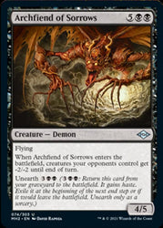 Archfiend of Sorrows [Modern Horizons 2] Magic: The Gathering