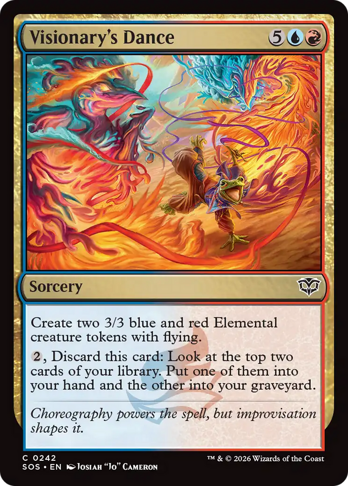 Visionary's Dance [Secrets of Strixhaven] Magic: The Gathering