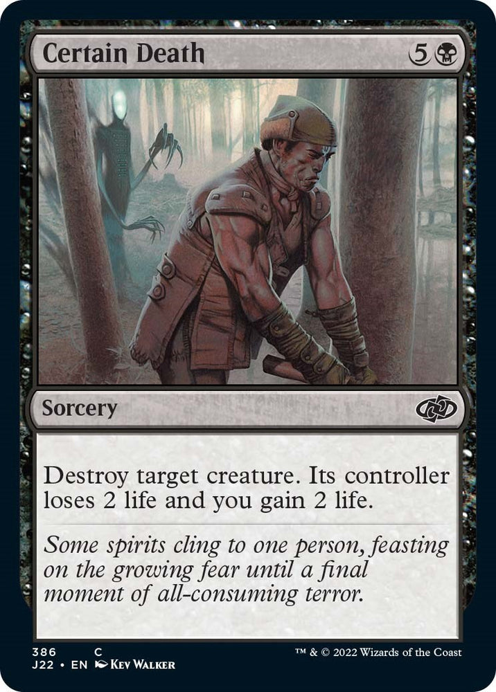 Certain Death [Jumpstart 2022] Magic: The Gathering