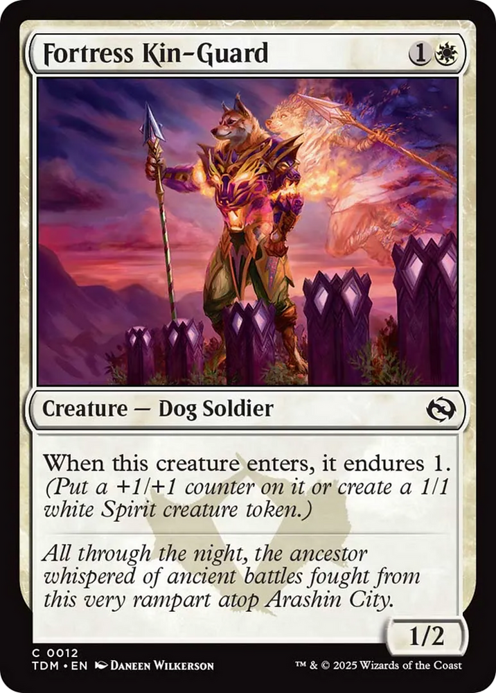Fortress Kin-Guard [Tarkir: Dragonstorm] Magic: The Gathering