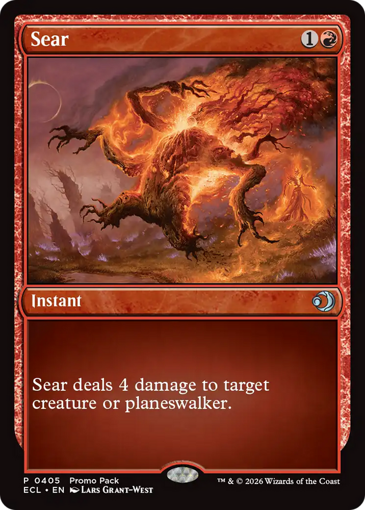 Sear [Lorwyn Eclipsed Promos] Magic: The Gathering