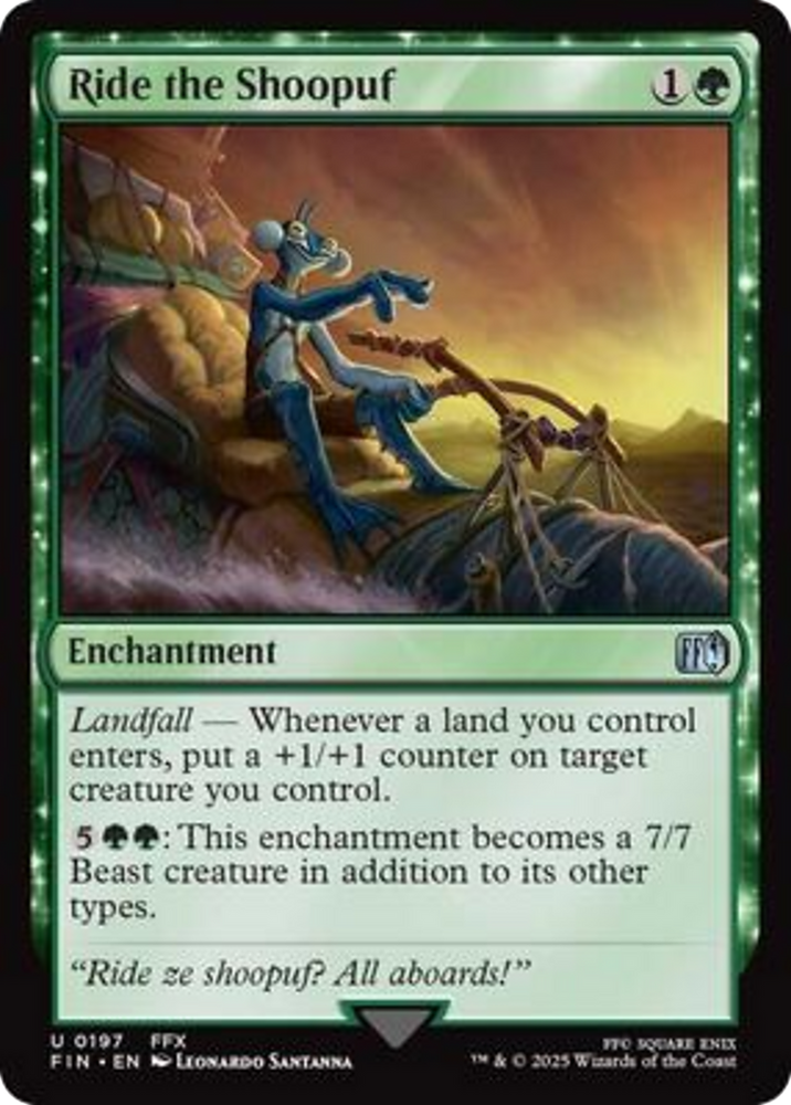 Ride the Shoopuf [FINAL FANTASY] Magic: The Gathering
