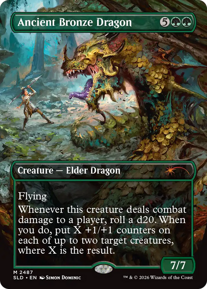 Ancient Bronze Dragon [Secret Lair Drop Series] Magic: The Gathering