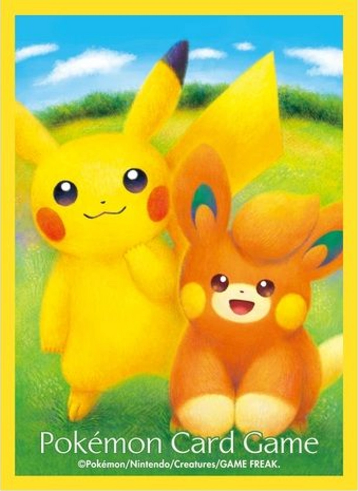 Card Sleeves - Pikachu & Pawmi (64-Pack) Pokémon
