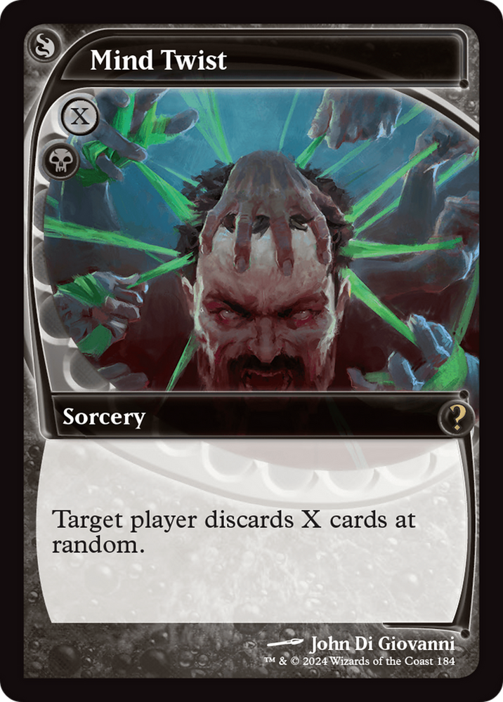 Mind Twist (Future Sight) [Mystery Booster 2] Magic: The Gathering