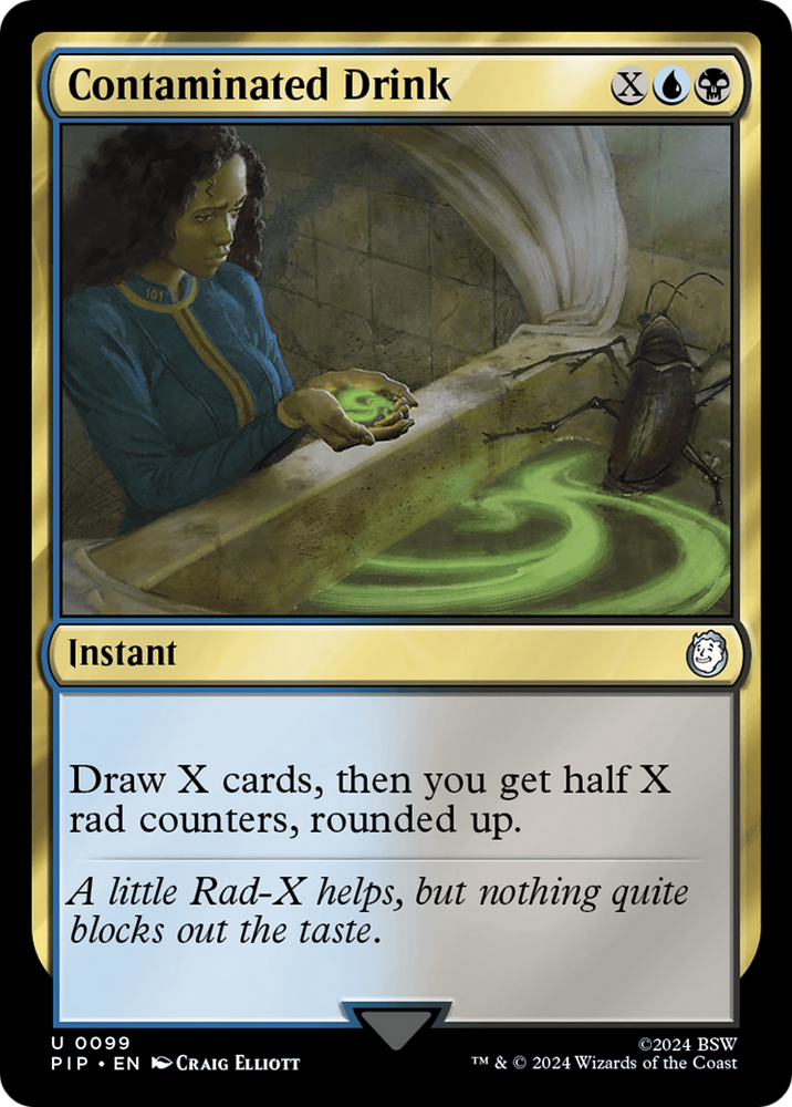 Contaminated Drink [Fallout] Magic: The Gathering