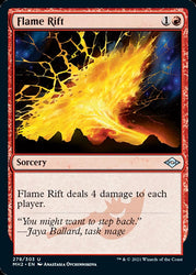 Flame Rift (Foil Etched) [Modern Horizons 2] Magic: The Gathering