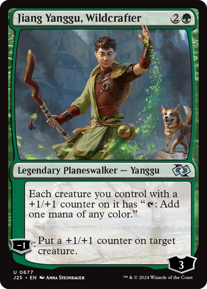 Jiang Yanggu, Wildcrafter [Foundations Jumpstart] Magic: The Gathering