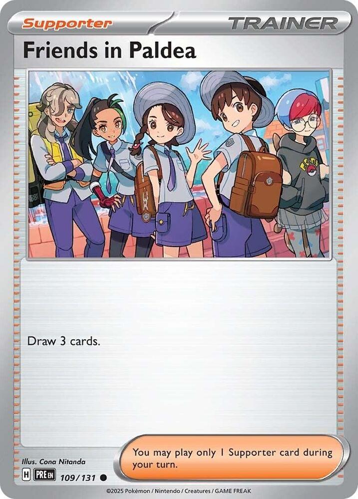 Friends in Paldea (109/131) [Scarlet & Violet: Prismatic Evolutions] Pokémon