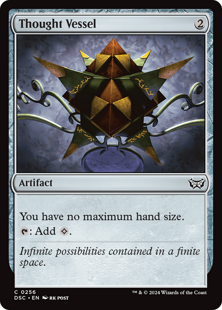 Thought Vessel [Duskmourn: House of Horror Commander] Magic: The Gathering