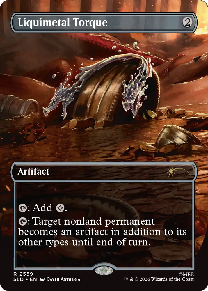 Liquimetal Torque [Secret Lair Drop Series] Magic: The Gathering