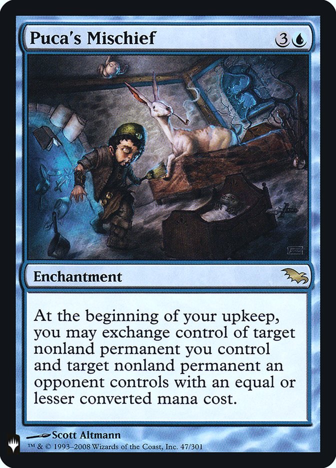 Puca's Mischief [Mystery Booster] Magic: The Gathering