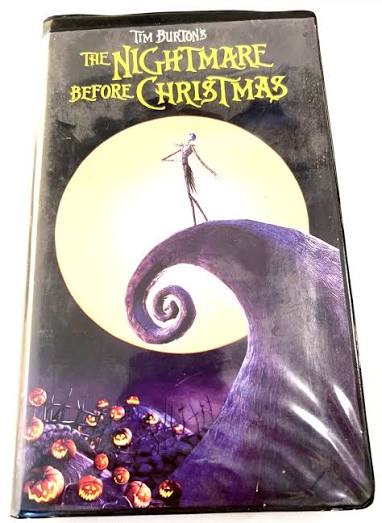 Tim Burton's The Nightmare Before Christmas VHS