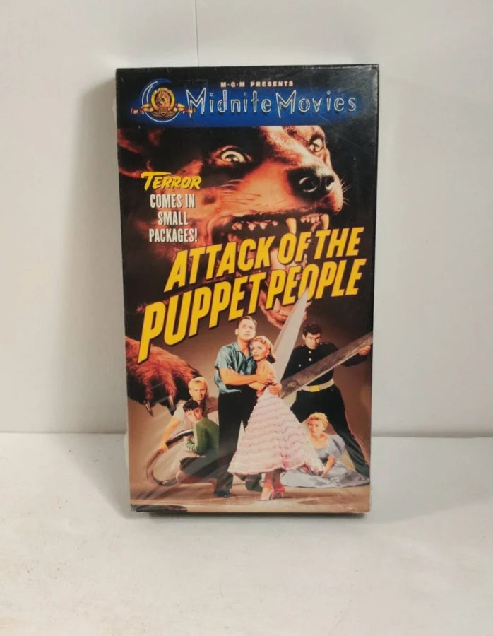 Attack of the Puppet People [VHS Tape] VHS
