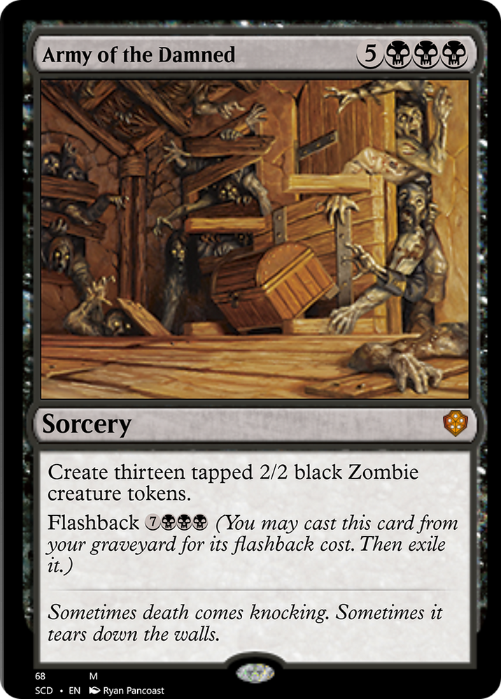 Army of the Damned [Starter Commander Decks] Magic: The Gathering