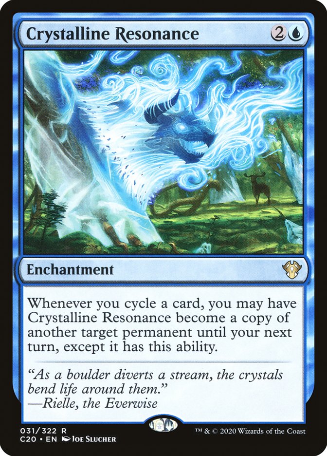Crystalline Resonance [Commander 2020] Magic: The Gathering